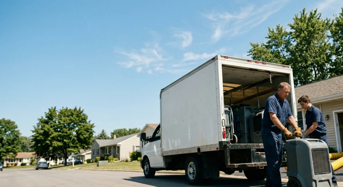 Water Damage Cleanup in Blue Mound, IL near me